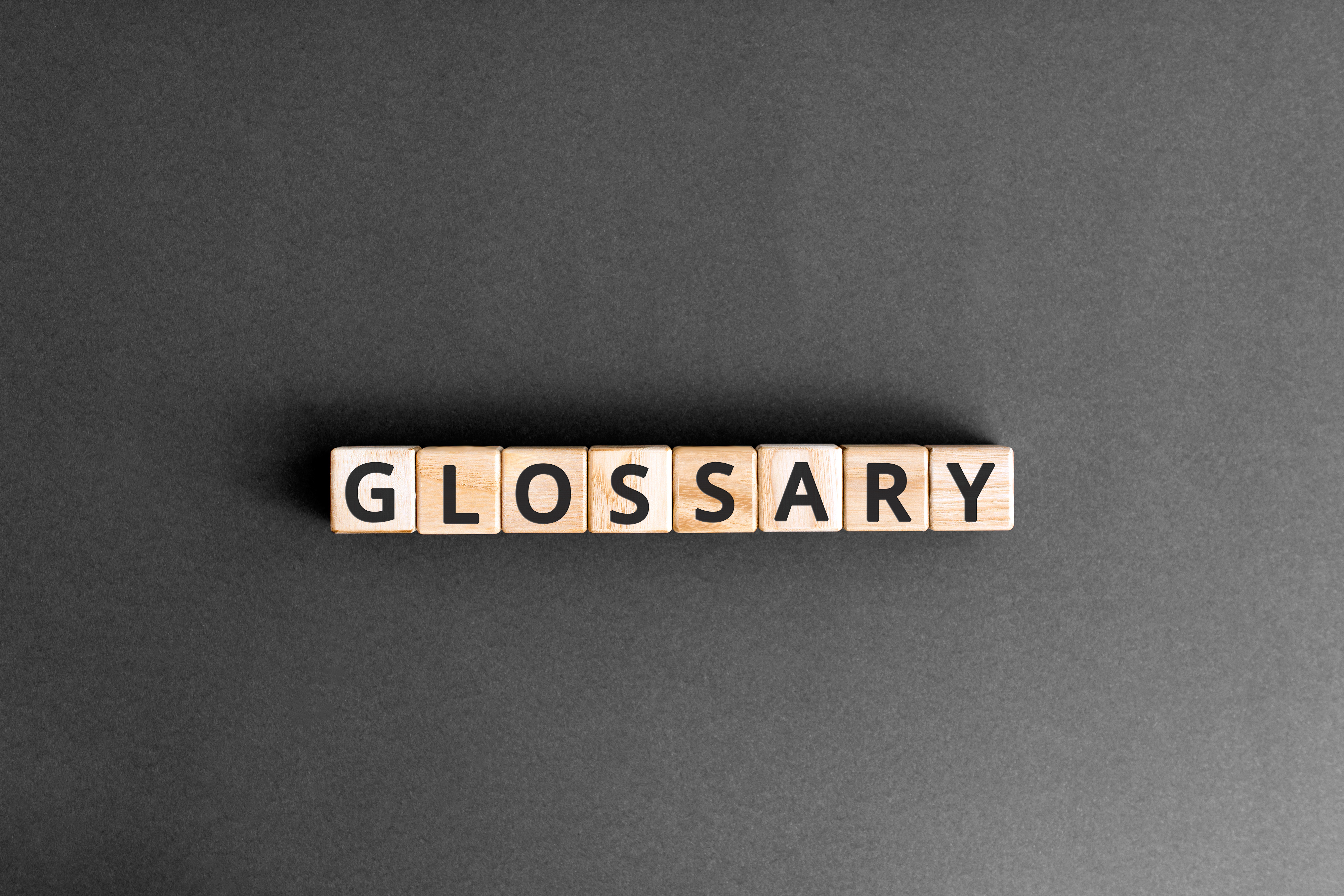Glossary